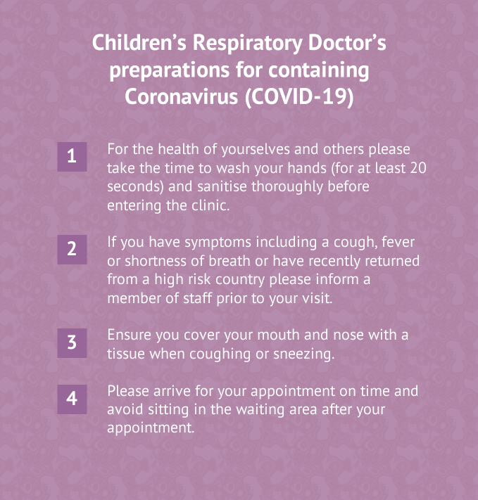 Corona Virus - Children's Respiratory Doctor